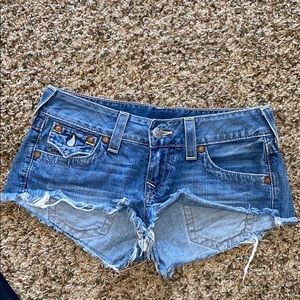 True religion shorts